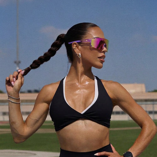 Pulse Pro Clear Orchid Mirror Sport Sunglasses